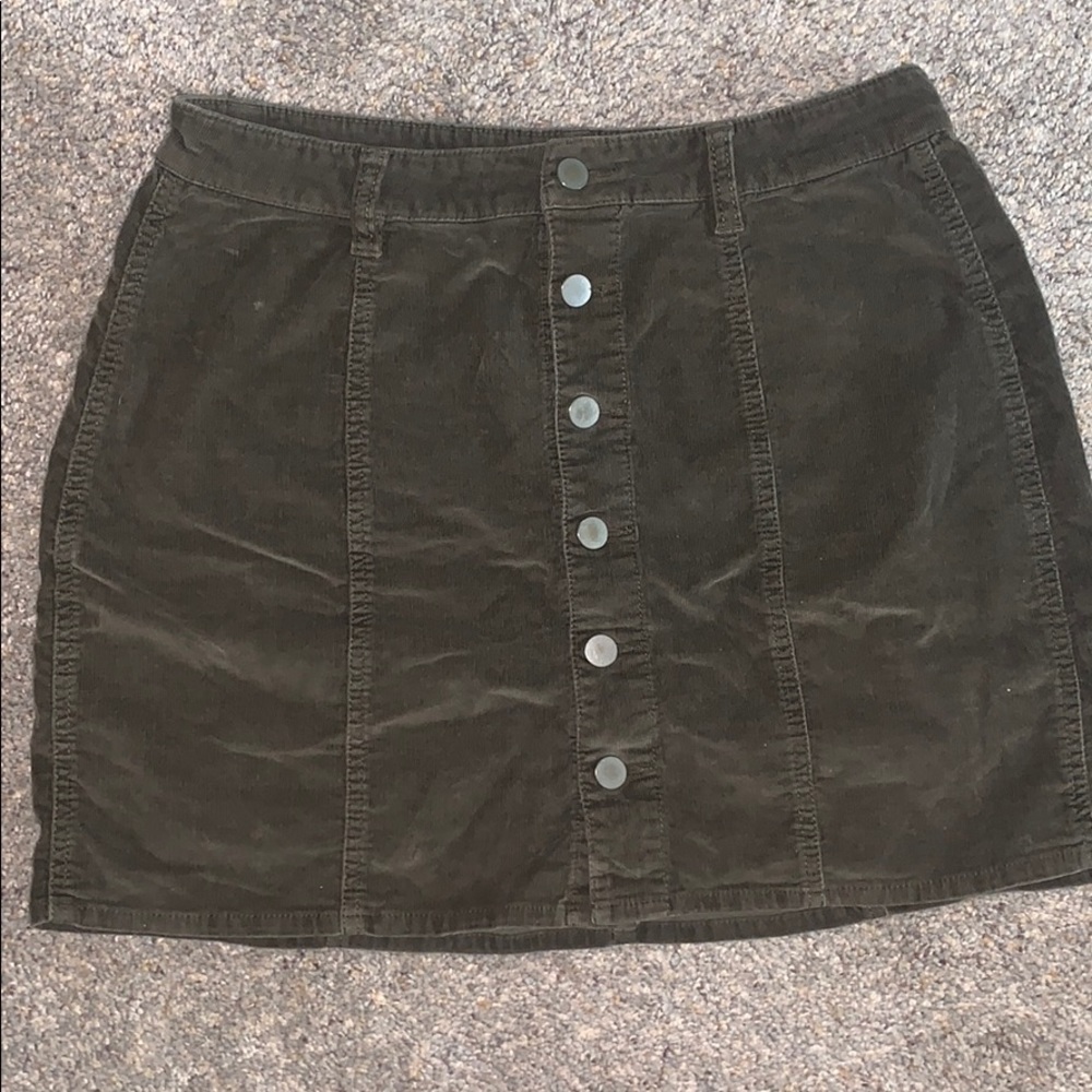 Corduroy Skirt